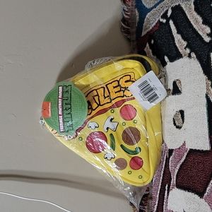 Nickelodeon presents  Teenage Mutant Ninja Turtles pizza slice crossbody pouch